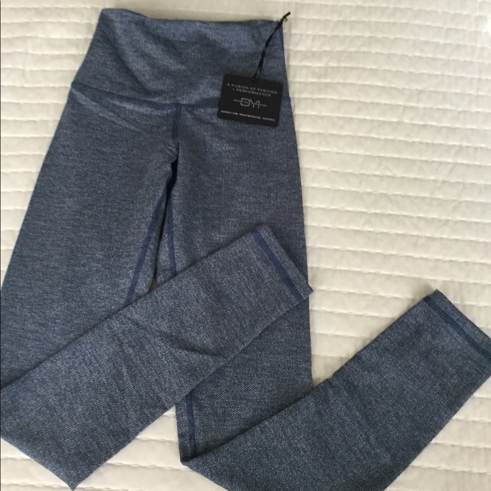 DYI Herringbone Tight Chambray XS
